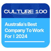 Culture 100 award badge
